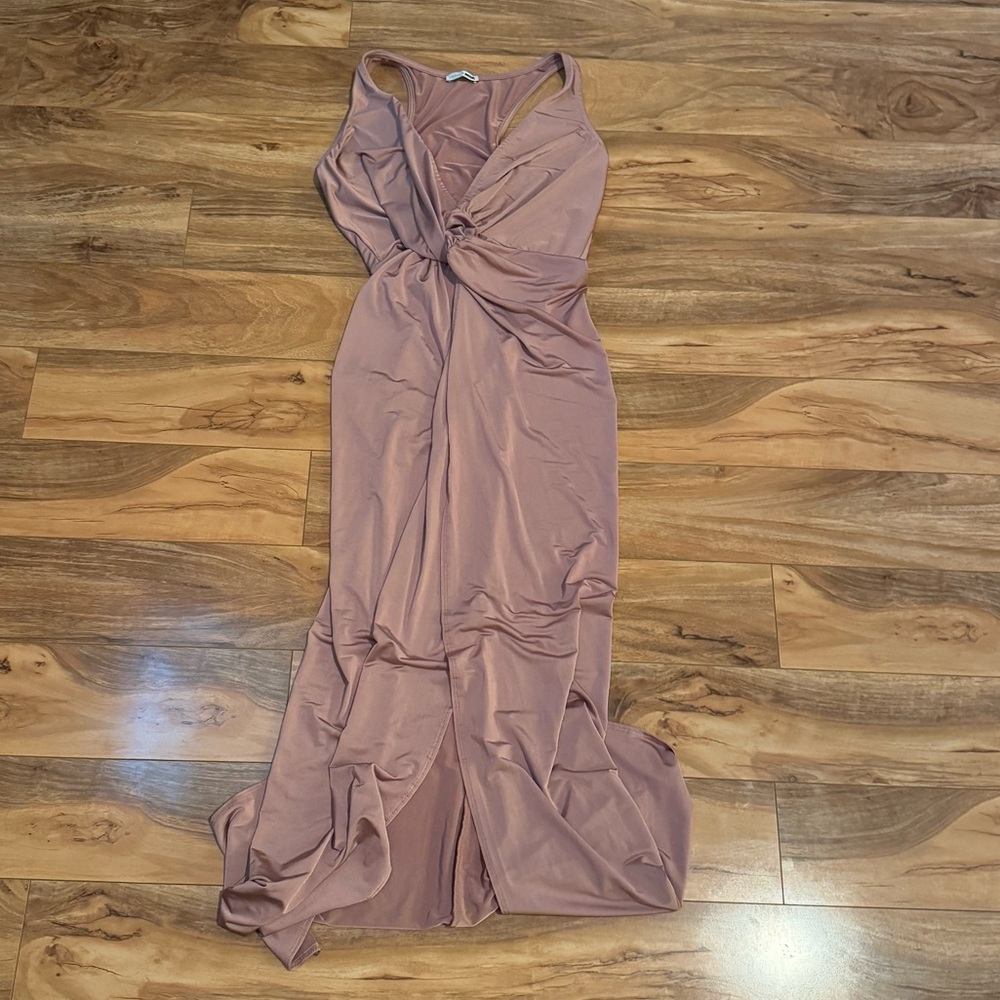 Fashion Nova Pink Maxi Dress Size M